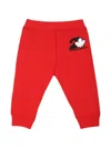 Dsquared2 Logo-print Track Pants In Red