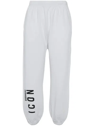DSQUARED2 LOGO-PRINT TRACK PANTS