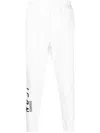 Dsquared2 Logo-print Track Pants In White