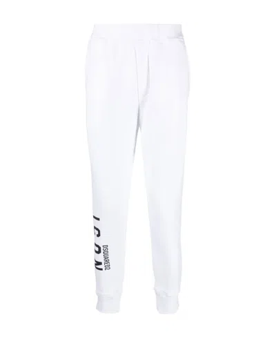 Dsquared2 Logo-print Track Pants In White