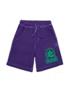 Dsquared2 Logo-print Track Shorts In Purple