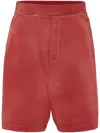 Dsquared2 Logo-print Track Shorts In Red