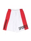 Dsquared2 Logo-print Track Shorts In White