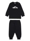Dsquared2 Logo-print Tracksuit In Black