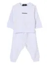 Dsquared2 Logo-print Tracksuit Set In White
