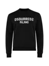 Dsquared2 Logo-print Trousers Set In Black