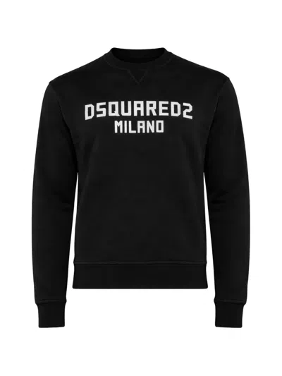 Dsquared2 Logo-print Trousers Set In Black