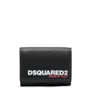 Dsquared2 Logo-print Wallet In Black