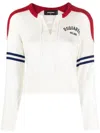 Dsquared2 Logo-print Wool Jumper In White