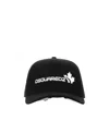 Dsquared2 Logo-printed Baseball Cap In Black