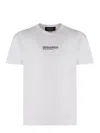 Dsquared2 Logo Printed Short-sleeved T-shirt In White