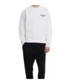 Dsquared2 Cotton Roundneck Sweatshirt In White