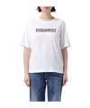Dsquared2 Dsquared Woman White Cotton T-shirt