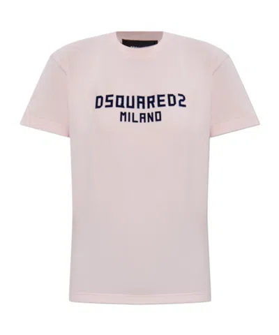 Dsquared2 Round Neck Short Sleeve T-shirt