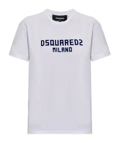 Dsquared2 Round Neck Short Sleeve T-shirt