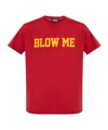 Dsquared2 Logo Printed Crewneck T-shirt In Red