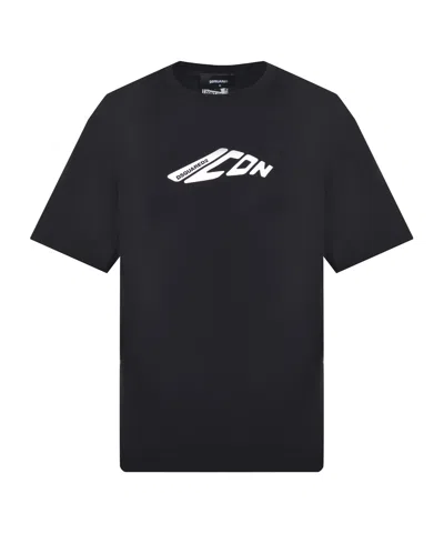 DSQUARED2 DSQUARED2 LOGO PRINTED CREWNECK T-SHIRT