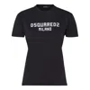 Dsquared2 Logo-print T-shirt In Black