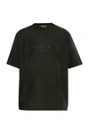 Dsquared2 Logo Printed Crewneck T-shirt In Charcoal