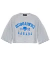 Dsquared2 Logo-print T-shirt In Grey