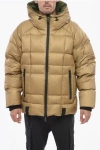 Dsquared2 Logo Printed Down Jacket With Zipped Pockets