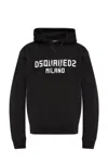 DSQUARED2 DSQUARED2 LOGO PRINTED DRAWSTRING HOODIE