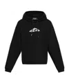 Dsquared2 Relax Fit Hoodie In Black