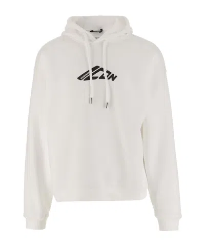 DSQUARED2 DSQUARED2 LOGO PRINTED DRAWSTRING HOODIE