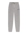 Dsquared2 Logo Printed Drawstring Sweatpants In Gray