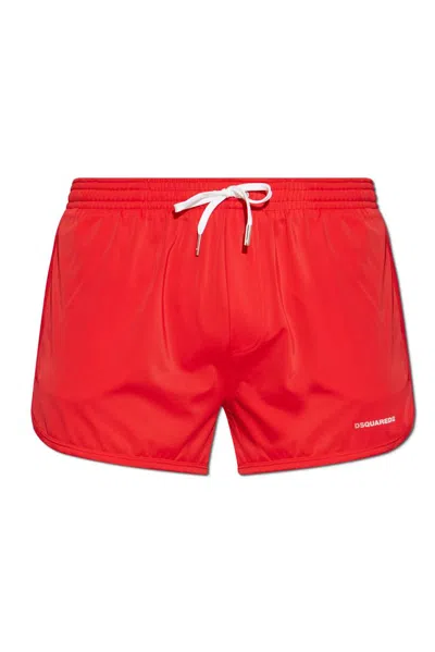 Dsquared2 Swim Shorts In Red