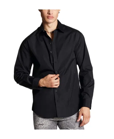 Dsquared2 Logo Printed Lapel Shirt In Black