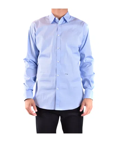 DSQUARED2 DSQUARED2 LOGO PRINTED LONG SLEEVED SHIRT