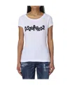 Dsquared2 Logo Printed Round-neck T-shirt In White