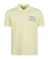 Dsquared2 Logo Printed Short Sleeved Polo Shirt In Yellow