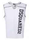 DSQUARED2 DSQUARED2 LOGO-PRINTED SLEEVELESS TANK TOP