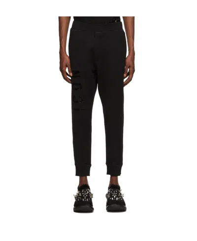 Dsquared2 Black 'icon' Lounge Pants In 900 Black