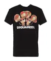 Dsquared2 Logo Printed T-shirt In Black