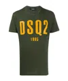 Dsquared2 Logo Printed T-shirt In Green