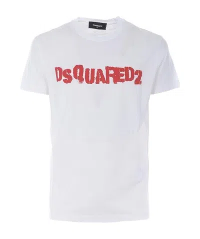 DSQUARED2 LOGO PRINTED T-SHIRT