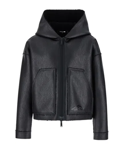 DSQUARED2 DSQUARED2 LOGO-PRINTED ZIPPED JACKET