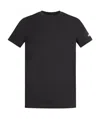 Dsquared2 Logo Patch Crewneck T-shirt In Black