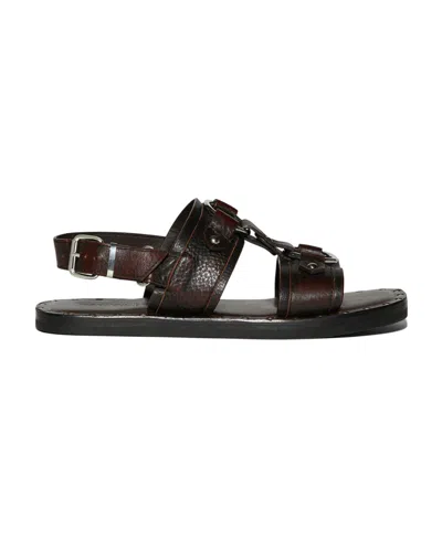 Dsquared2 Logo Sandals In Black