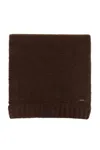 Dsquared2 Logo Scarf In Black