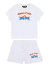 Dsquared2 Baby Logo Short Set In White