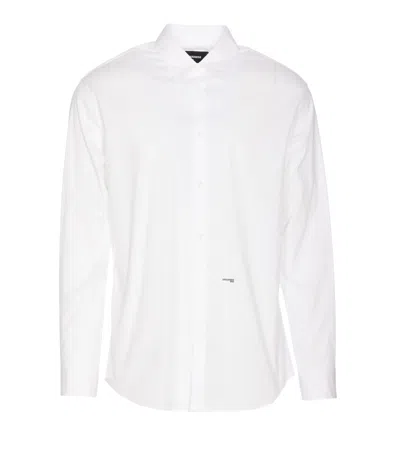 Dsquared2 Logo Shirt In White