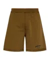 Dsquared2 Logo Shorts In Brown