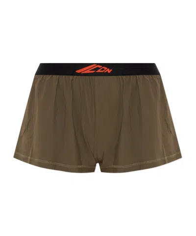 Dsquared2 Logo Shorts In Green
