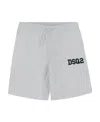 Dsquared2 Logo Shorts In White