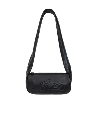 Dsquared2 Logo Shoulder Bag In Black