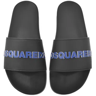 Dsquared2 Logo Sliders Black